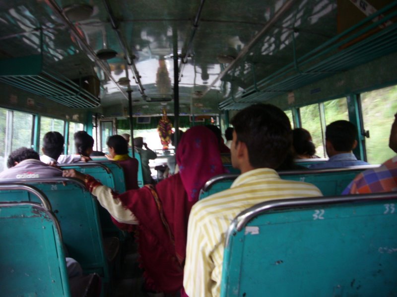 The bus down to Kullu.